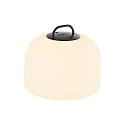 LED Mobile Leuchte KETTLE 36 Portable, IP65, 6.8W 2700K 450lm, 3-Stufen Dimmer, schwarz/weiß