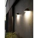 LED Außenwandleuchte ARCUS SMART, IP54, 9.5W 2700K 440lm, Bluetooth steuerbar, dimmbar, schwarz