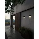 LED Außenwandleuchte ARCUS SMART, IP54, 9.5W 2700K 440lm, Bluetooth steuerbar, dimmbar, schwarz