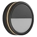Nordlux LED Außenwandleuchte AVA SMART LIGHT, IP54, 9.5W 2700K 600lm 160°, Bluetooth steuerbar, dimmbar, schwarz / Abdeckung mat