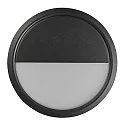 Nordlux LED Außenwandleuchte AVA SMART LIGHT, IP54, 9.5W 2700K 600lm 160°, Bluetooth steuerbar, dimmbar, schwarz / Abdeckung mat