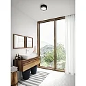 Nordlux LED Außenwandleuchte AVA SMART LIGHT, IP54, 9.5W 2700K 600lm 160°, Bluetooth steuerbar, dimmbar, schwarz / Abdeckung mat