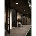Nordlux LED Außenwandleuchte AVA SMART LIGHT, IP54, 9.5W 2700K 600lm 160°, Bluetooth steuerbar, dimmbar, schwarz / Abdeckung mat