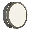 Nordlux LED Außenwandleuchte AVA SMART LIGHT, IP54, 9.5W 2700K 600lm 160°, Bluetooth steuerbar, dimmbar, grau / Abdeckung mat