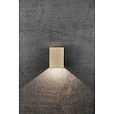 Nordlux LED Wall luminaire FOLD 10 LED Outdoor luminaire, 2x 3,5W, 3000K, up to 2x 250lm, IP54, brass