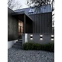 Nordlux LED Wall luminaire FOLD 15 LED Outdoor luminaire, 2x 3,5W, 3000K, up to 2x 250lm, IP54, black