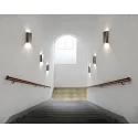 Nordlux LED Wall luminaire FOLD 15 LED Outdoor luminaire, 2x 3,5W, 3000K, up to 2x 250lm, IP54, copper