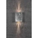 Nordlux LED Wall luminaire FOLD 15 LED Outdoor luminaire, 2x 3,5W, 3000K, up to 2x 250lm, IP54, galvanized