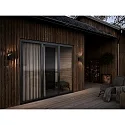 Nordlux LED Wandleuchte TURN LED Außenleuchte, 13W, 2700K, 970lm, IP54, schwarz