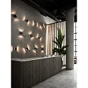 Nordlux LED Wandleuchte TURN LED Außenleuchte, 13W, 2700K, 970lm, IP54, schwarz