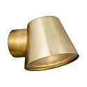 Nordlux wall luminaire ALERIA GU10 IP44, brass dimmable