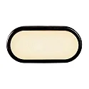 LED Outdoor Wall luminaire CUBA ENERGY OVAL, 6,5W, 3000K, IP54, black