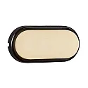 LED Outdoor Wall luminaire CUBA ENERGY OVAL, 6,5W, 3000K, IP54, black