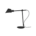 Tischleuchte STAY LONG, E27, IP20, schwarz