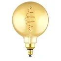 LED Leuchtmittel DECO G200 SPIRAL, E27, 7W, 2200K, 600lm, dimmbar, gold