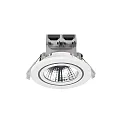Nordlux LED Downlight ALEC Einbauleuchte, rund, 6,1W, 3000K, 480lm, IP20/IP44, dimmbar, weiß
