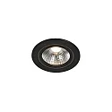 Nordlux LED Downlight ALEC Einbauleuchte, rund, 6,1W, 3000K, 480lm, IP20/IP44, dimmbar, schwarz