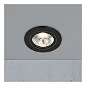Nordlux LED Downlight ALEC Einbauleuchte, rund, 6,1W, 3000K, 480lm, IP20/IP44, dimmbar, schwarz