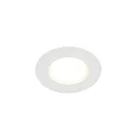 Nordlux LED Downlight SIEGE Einbauleuchte, 4,7W, 3000K, 345lm, IP65, dimmbar, weiß
