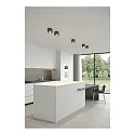 Nordlux ceiling luminaire ETHAN 1 flame GU10 IP20, black matt 