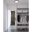 LED Deckenleuchte LIVA SMART RGB, 21W, 2700-6500K, 2100lm, IP54, schwarz