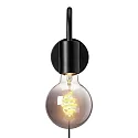Nordlux Wandleuchte PACO, E27, schwarz