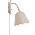 Nordlux Wall luminaire FLEUR, E14, beige