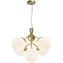 Nordlux Pendant luminaire IVONA, 6 flames, E27, brass