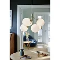 Nordlux Pendant luminaire IVONA, 6 flames, E27, brass