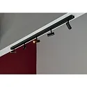 Nordlux LED Ceiling luminaire OMARI Spot track, 5 flames, 3,2W, 2700K, black