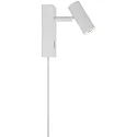 LED Wall luminaire OMARI, 3,2W, 2700K, white