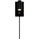 LED Wandleuchte OMARI, 3,2W, 2700K, schwarz