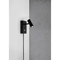 Nordlux LED Wall luminaire OMARI, 3,2W, 2700K, black