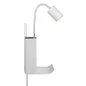 Wall luminaire ROOMI, GU10, white