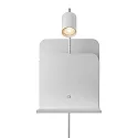 Wall luminaire ROOMI, GU10, white