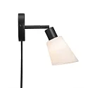 Nordlux Wall luminaire MOLLI, E14, black/opal