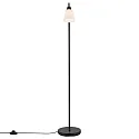 Nordlux Floor lamp MOLLI, 1 flame, E14, black/opal