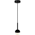 Pendant luminaire CONTINA, G9, opal, black