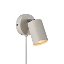 wall luminaire EXPLORE GU10 IP20, beige 