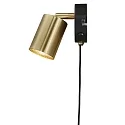 Nordlux Wandleuchte EXPLORE, GU10, IP20, Messing