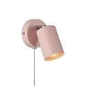 Wandleuchte EXPLORE, GU10, IP20, staubrosa