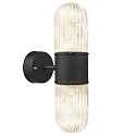 Nordlux outdoor wall luminaire KONYO E27 IP54, black matt dimmable