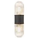 Nordlux outdoor wall luminaire KONYO E27 IP54, black matt dimmable