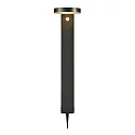 Nordlux LED Solar-Standleuchte RICA ROUND, mit PIR-Sensor und Erdspieß, IP44, 5W 3000K, schwarz