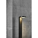 Nordlux LED Solar-Standleuchte RICA ROUND, mit PIR-Sensor und Erdspieß, IP44, 5W 3000K, schwarz