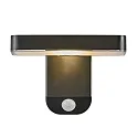 LED Outdoor Wandleuchte RICA SQUARE, 5W, 3000K, IP44, schwarz