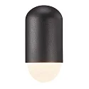 Outdoor Wall luminaire HEKA, E27, IP44, black