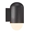 Outdoor Wall luminaire HEKA, E27, IP44, black