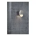 Nordlux outdoor wall luminaire HEKA E27 IP54, sand coloured 