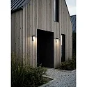 Nordlux LED Solar-Wandleuchte ALYA, eckig, mit PIR-Sensor (8 Meter), IP44, 5W 3000K 480lm, schwarz